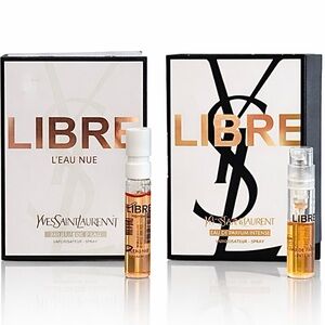 Yves Saint Laurent LIBRE L'EAU NUE & INTENSE EDP Sample Duo